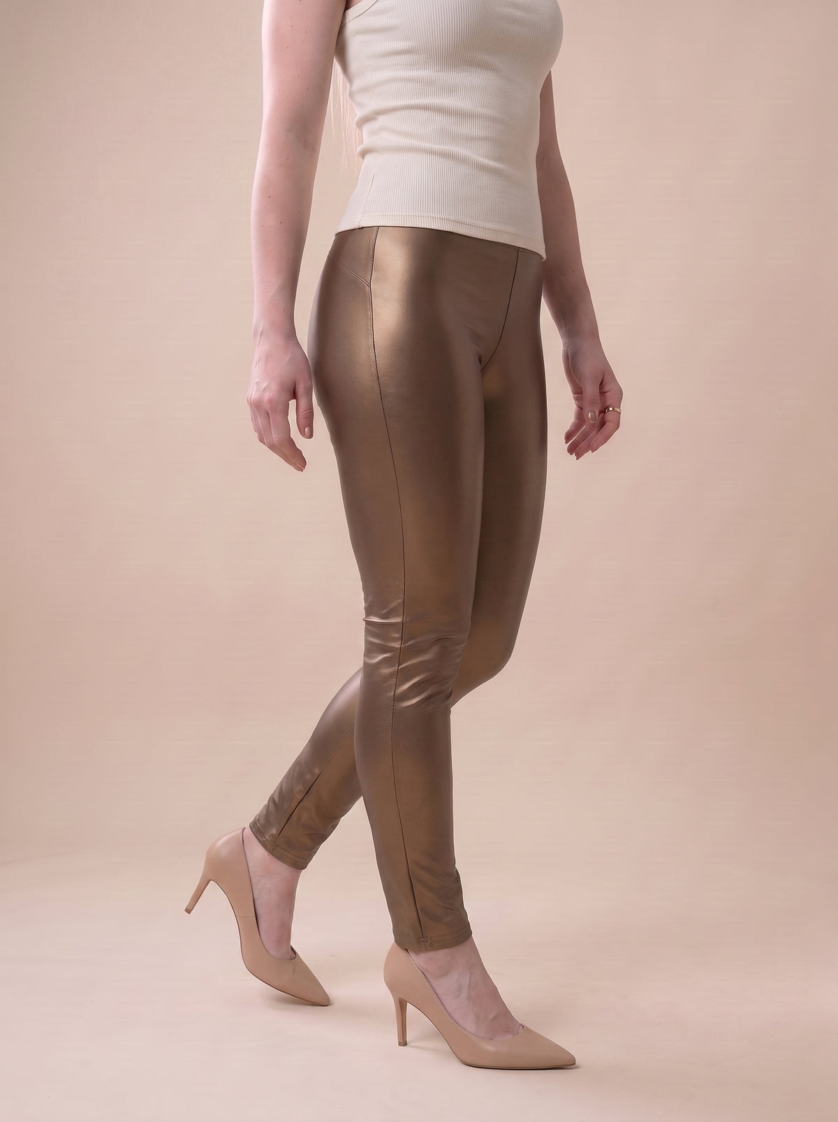Kunstleder Leggings