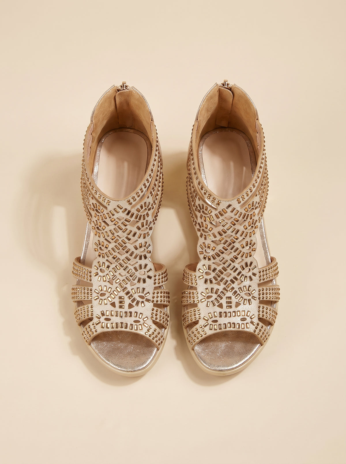 Riemchensandalette Schwarz