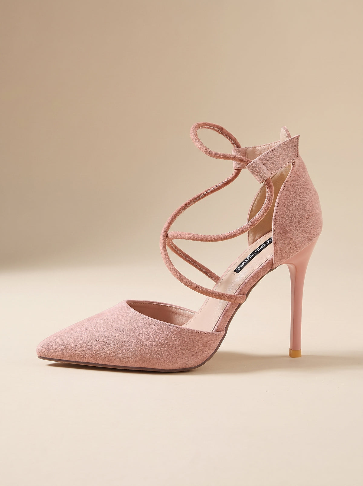 Riemchen Pumps Rosé